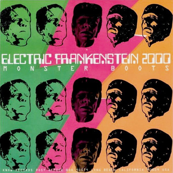 Electric Frankenstein / Le Shok : Monster Boots / Booze Is The Best Part (7", Single)